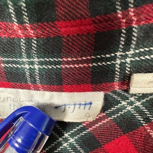 J. Jill Uncommon Threads Womens Flannel Plaid Button Down Shirt Blouse XS Petite - Picture 4 of 7